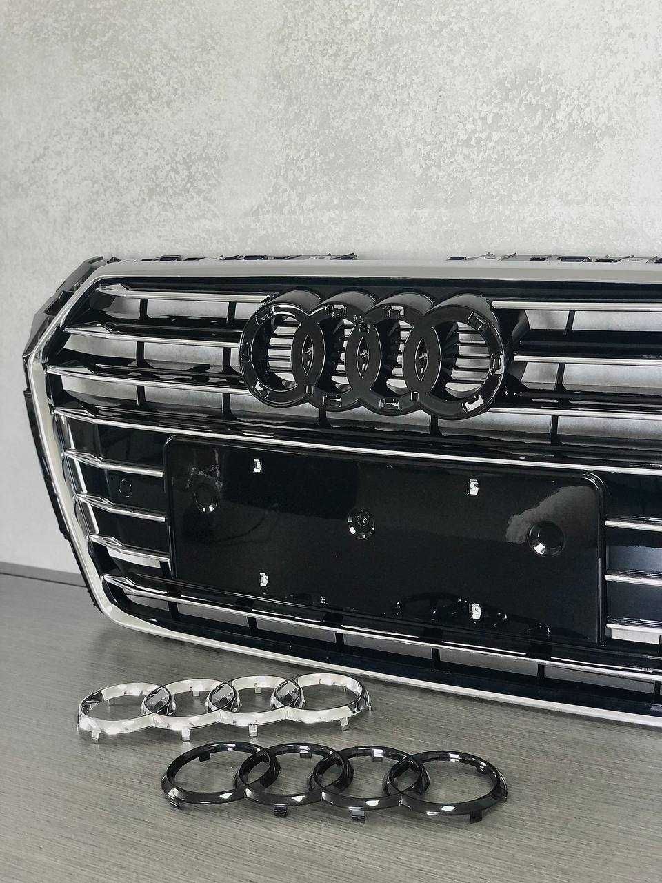 Решітка радіатора Audi OE 8W0853651AB A4 B9  решетка радиатора ауди