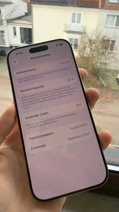 ПРОДАМ iPhone 16 pro 128 90%