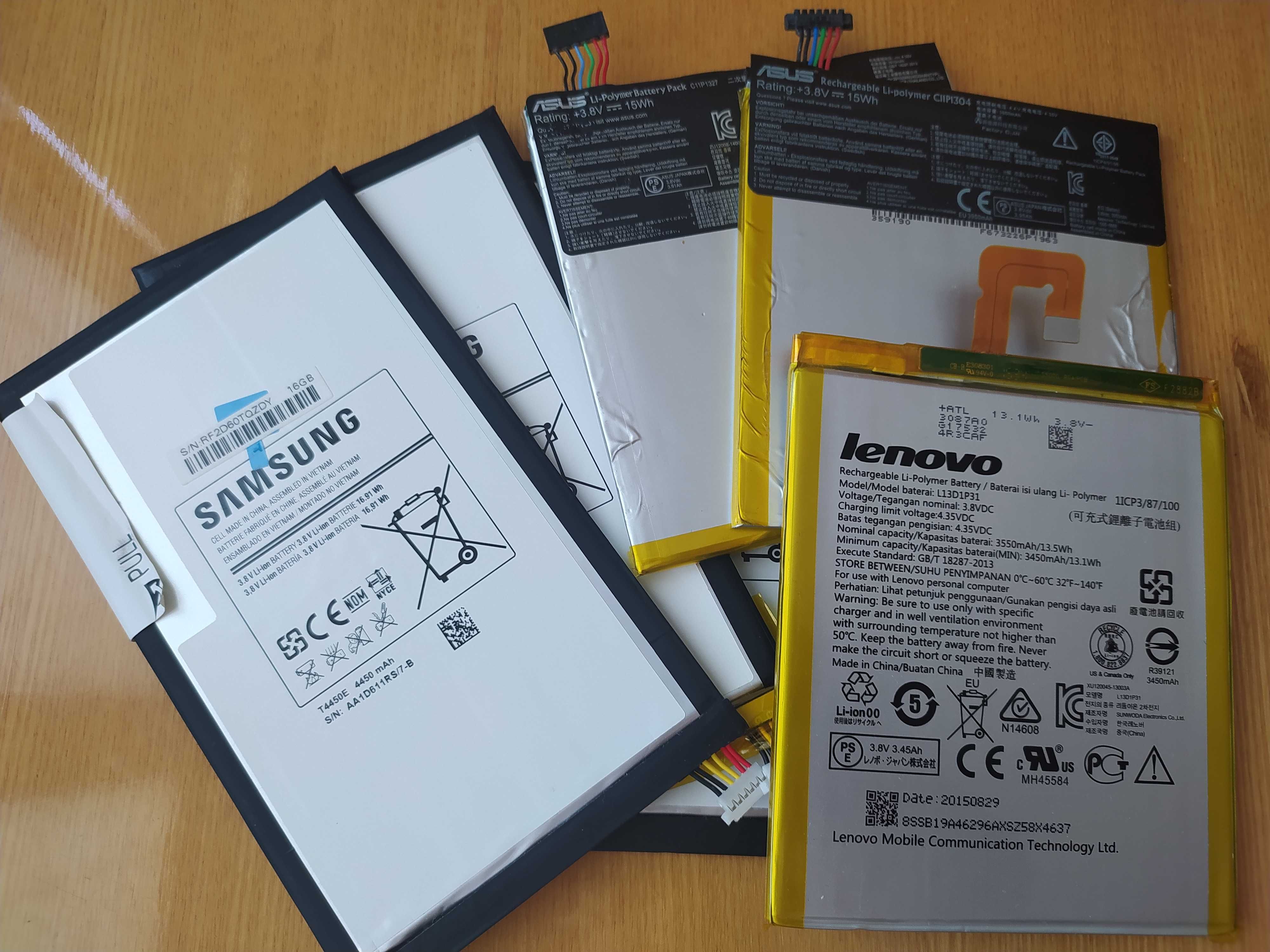 Запчасти Lenovo S8-50L A7-30 АКБ ME173X SM-T311 A5500 B1-730 A7-30DC