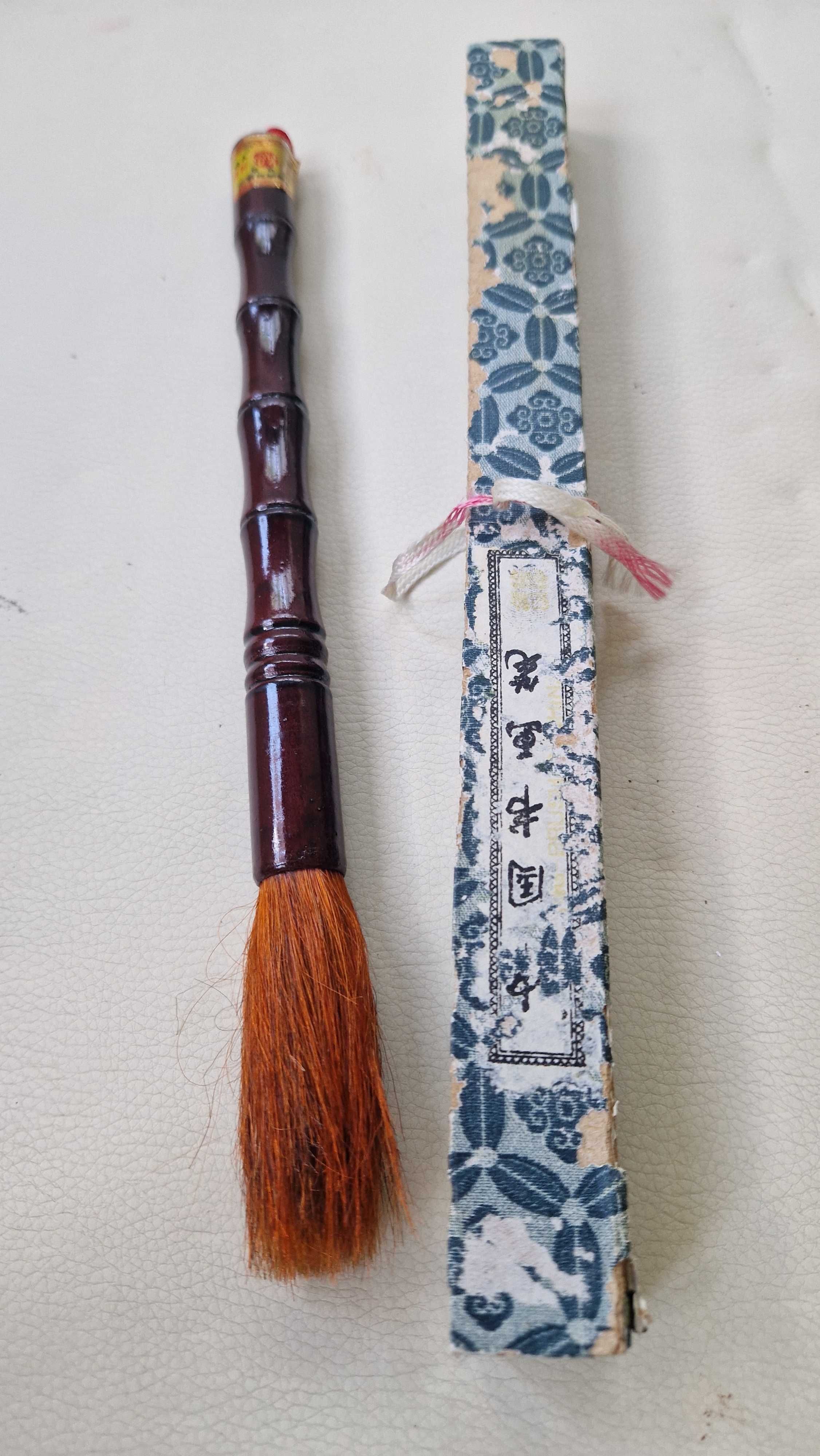 Pincel artesanal Chinês com caixa