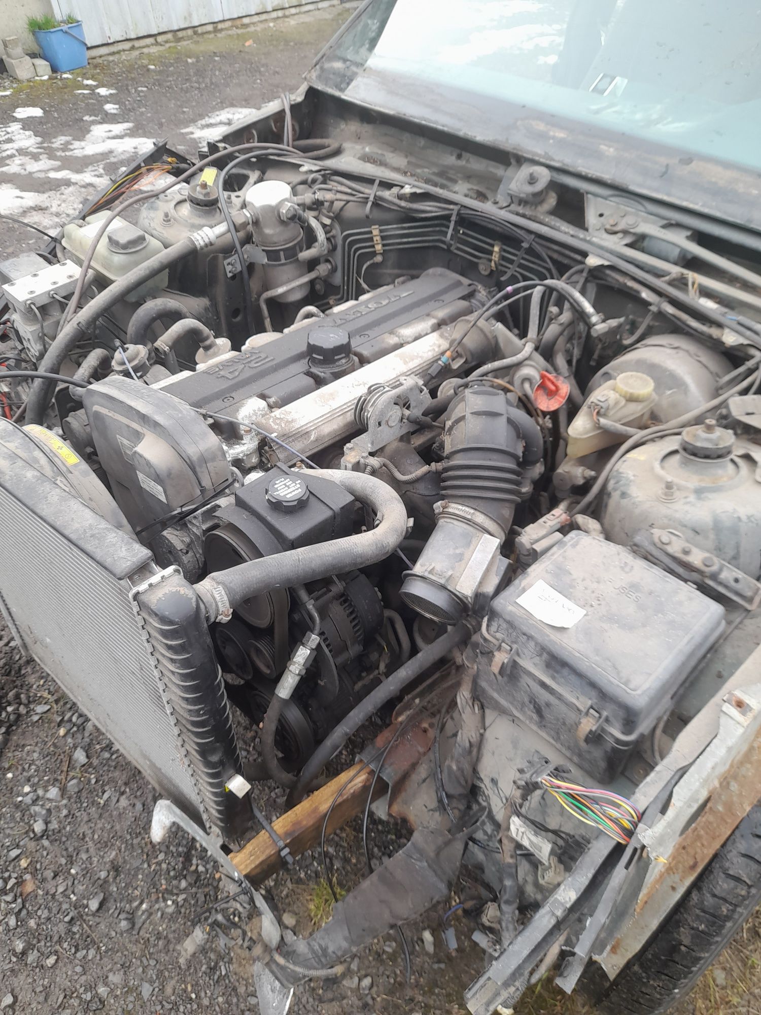 Silnik 2,5B skrzynia M90 volvo 960 (940, 740, 240) Swap pali jeździ