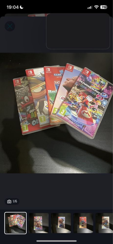 Nintendo Switch + jogos