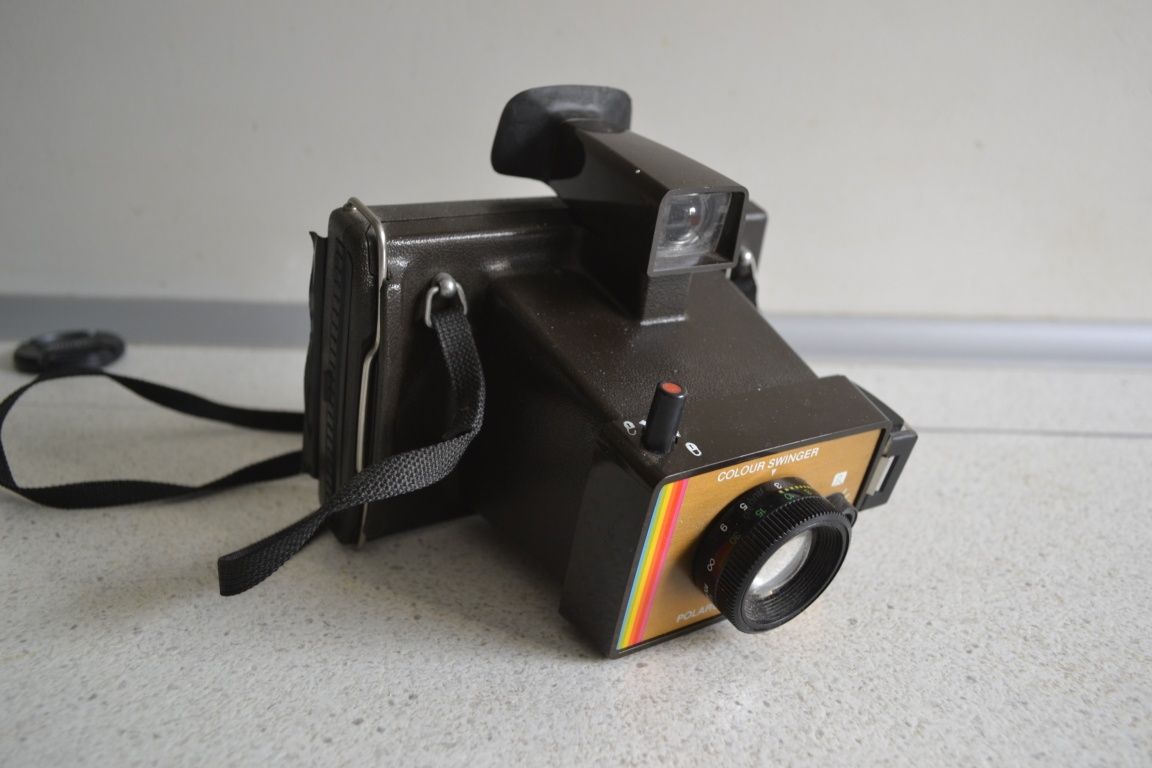 Polaroid - aparat - kamera - vintege - 70s - super colour swinger 3

B