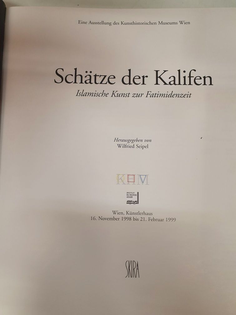 Arte islâmica da era fatímida. Catálogo de exposições do Museu