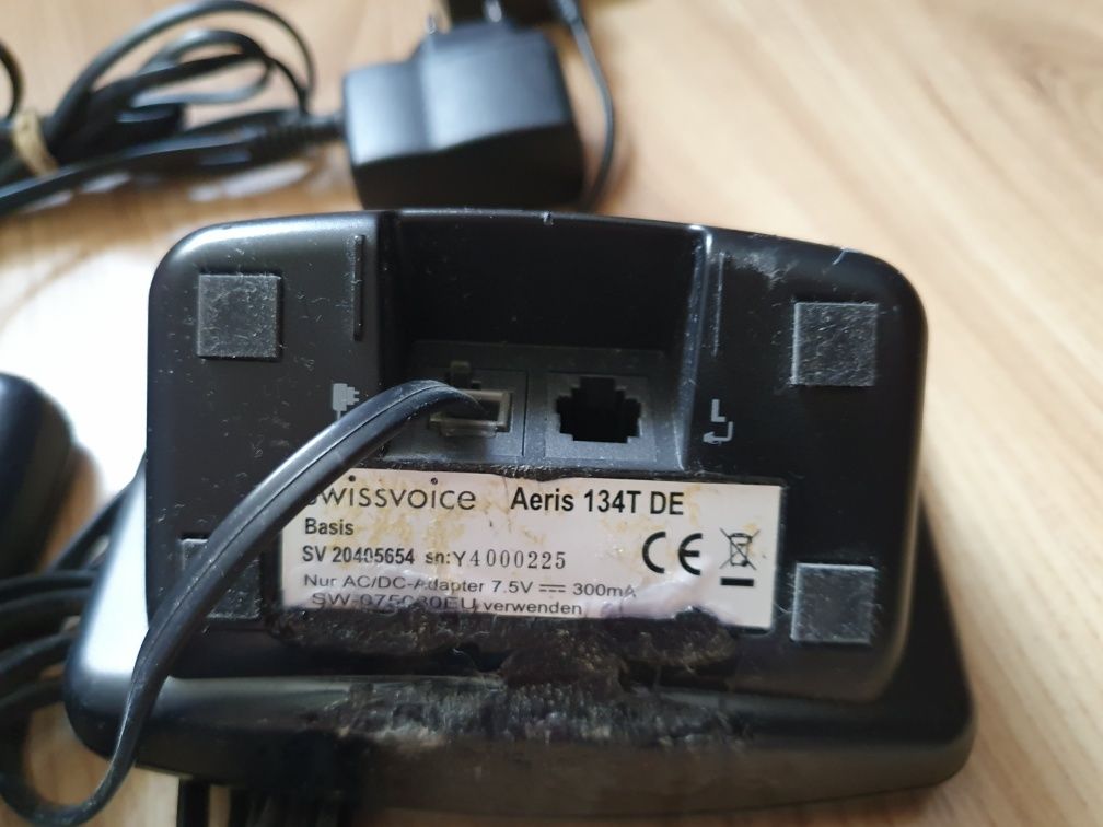 Telefon stacjonarny bezprzewodowy zestaw 3 szt.  telefony stacjonarne