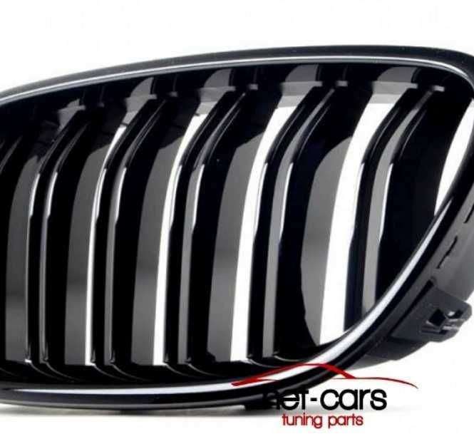 Grill Nerki BMW E90 E91 LCI wzór M3 M pakiet czarny mat