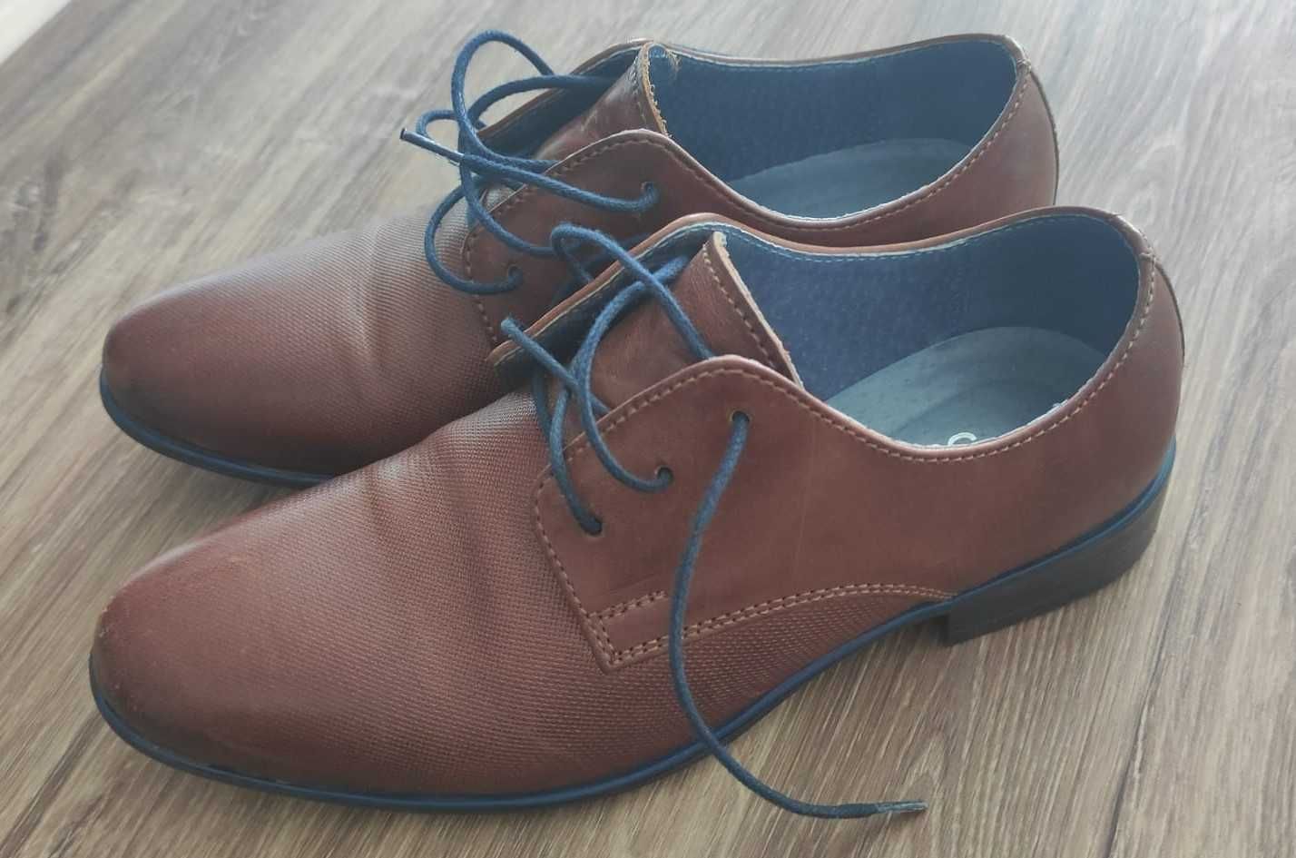 Eleganckie skórzane buty dla chłopca rozm.31 - komunijne, wizytowe