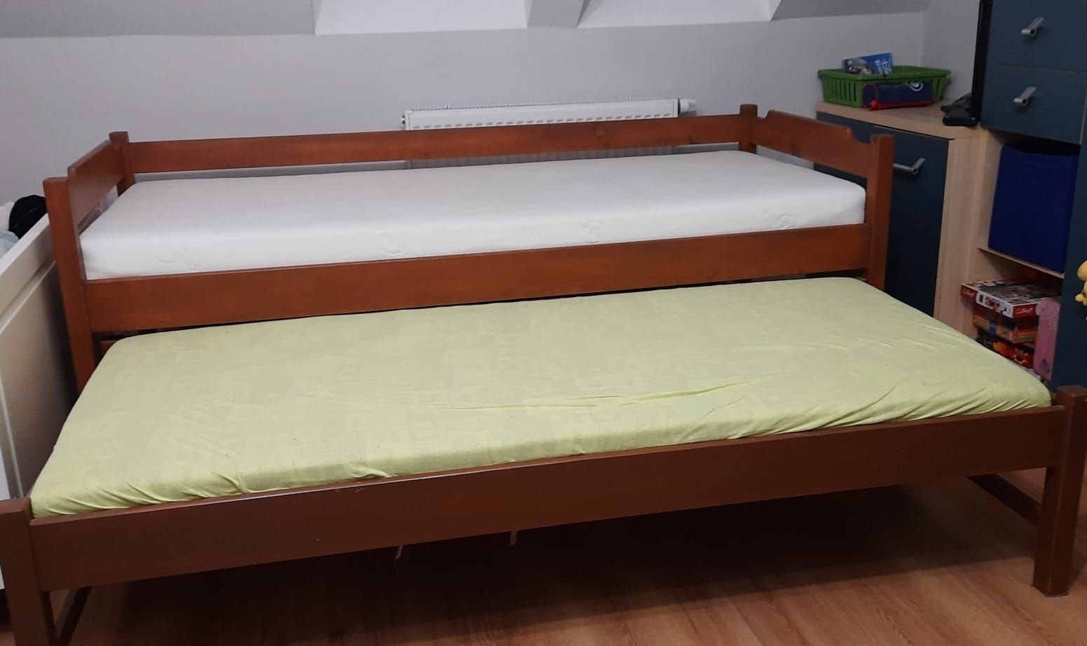 Łóżko podwójne młodzieżowe dziecięce