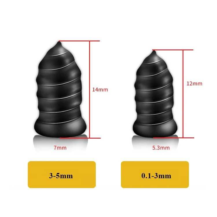 Conjunto 30 buchas anti-furo borracha reparação pneus