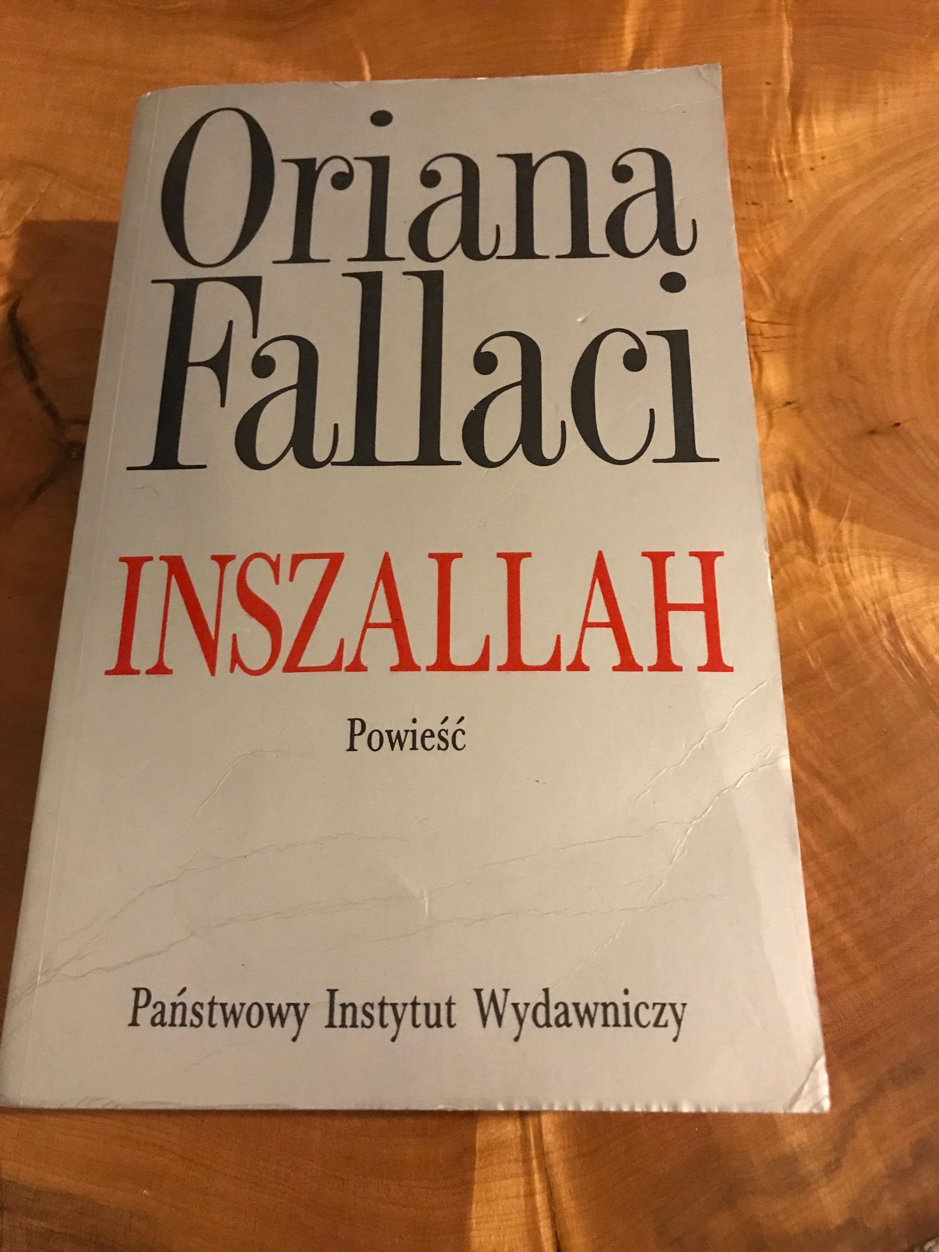 Książka „Inszallah”