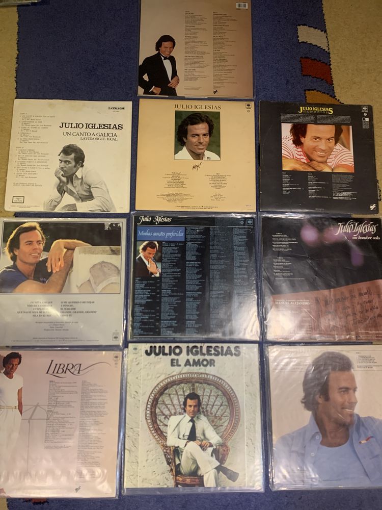 Discos vinil Julio Iglesias em vinil