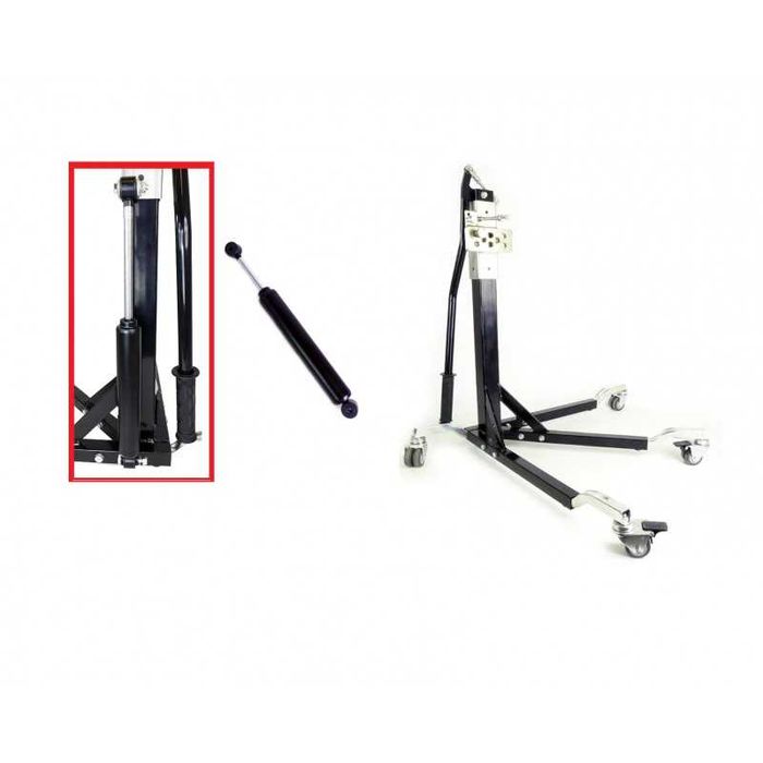 Cavalete central apoio no quadro c rodas amortecedor Hidraulico Suzuki