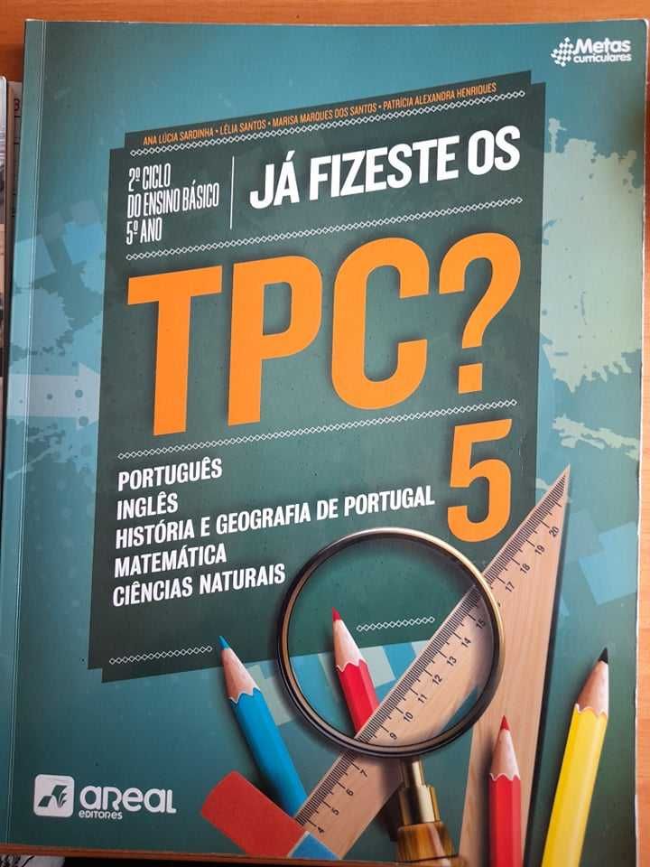 LIvro 5 ANO -  Ja fizeste os TPC 5