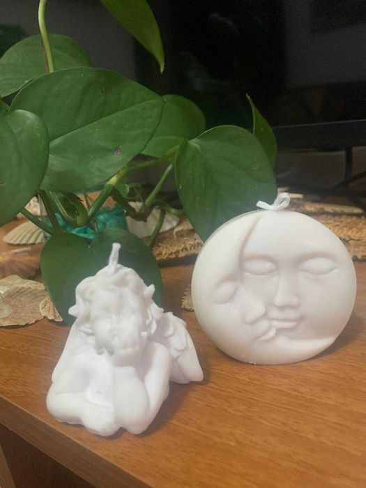 Velas artesanais com amor