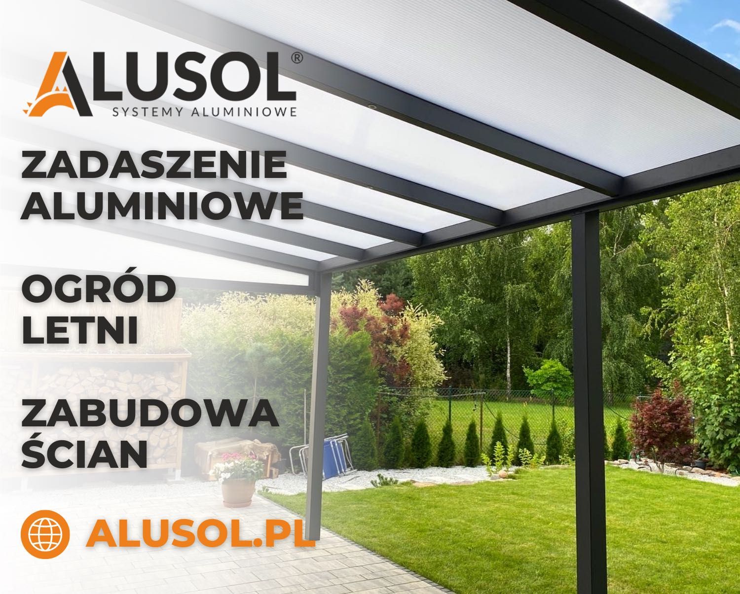 ZADASZENIE TARASU Aluminiowe Wysoka Jakość Na Wymiar Atrakcyjna CENA