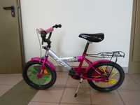 Różowy rower BMX 16 cali
