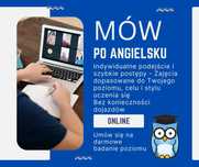 Nie ucz się, mów po angielsku! Konwersacje  90 zł / 50 min