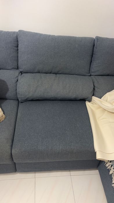 Sofá ESKILSTUNA chaise long azul