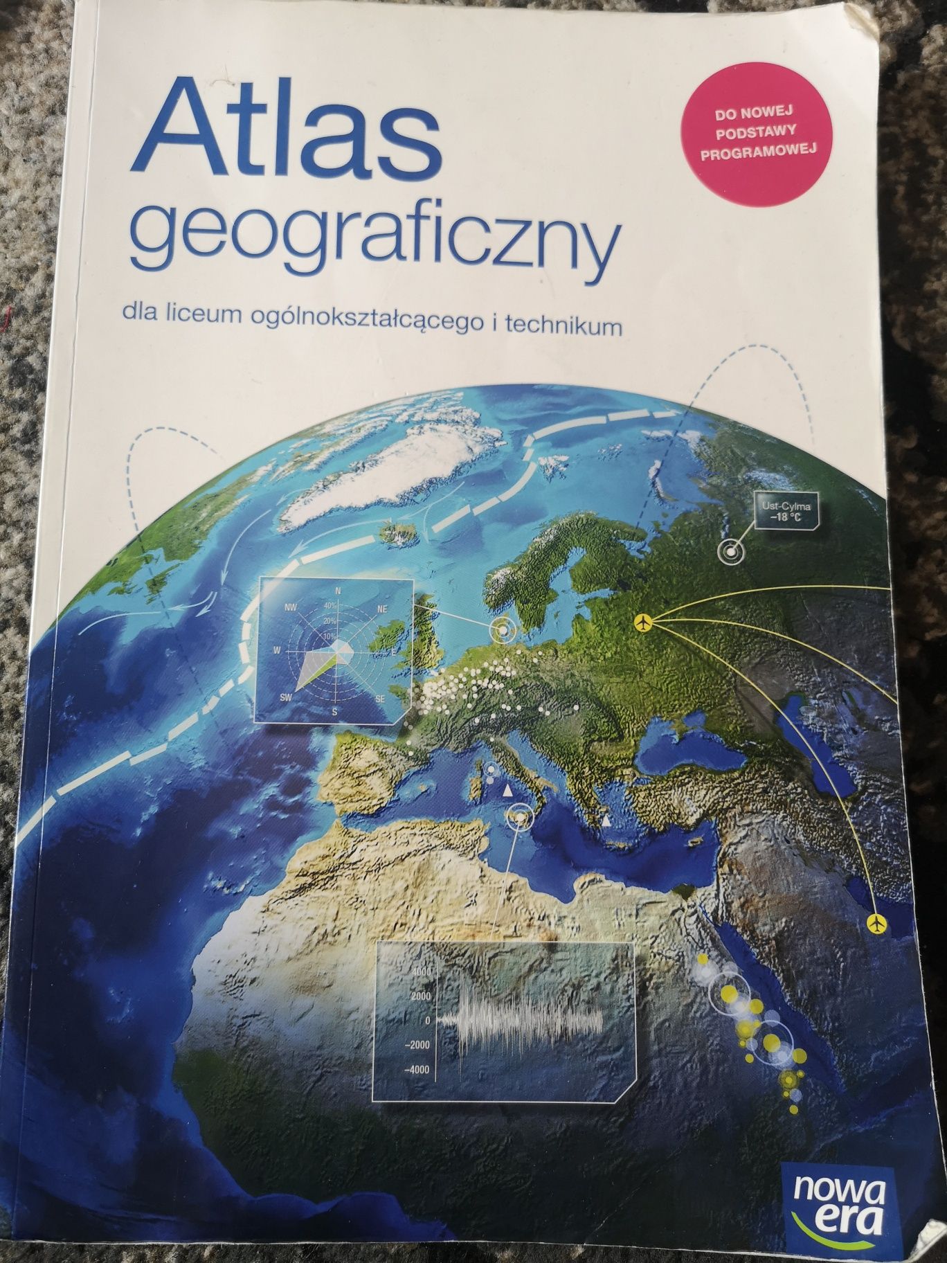 Atlas geograficzny dla liceum i technikum