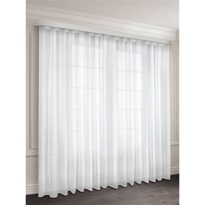 Шифон білий та кремовий