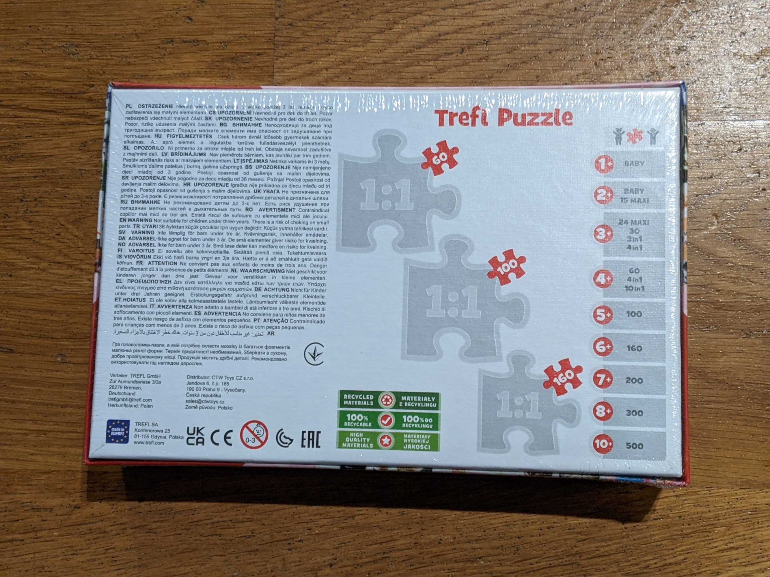 Puzzle Koty TREFL 4+ NOWA