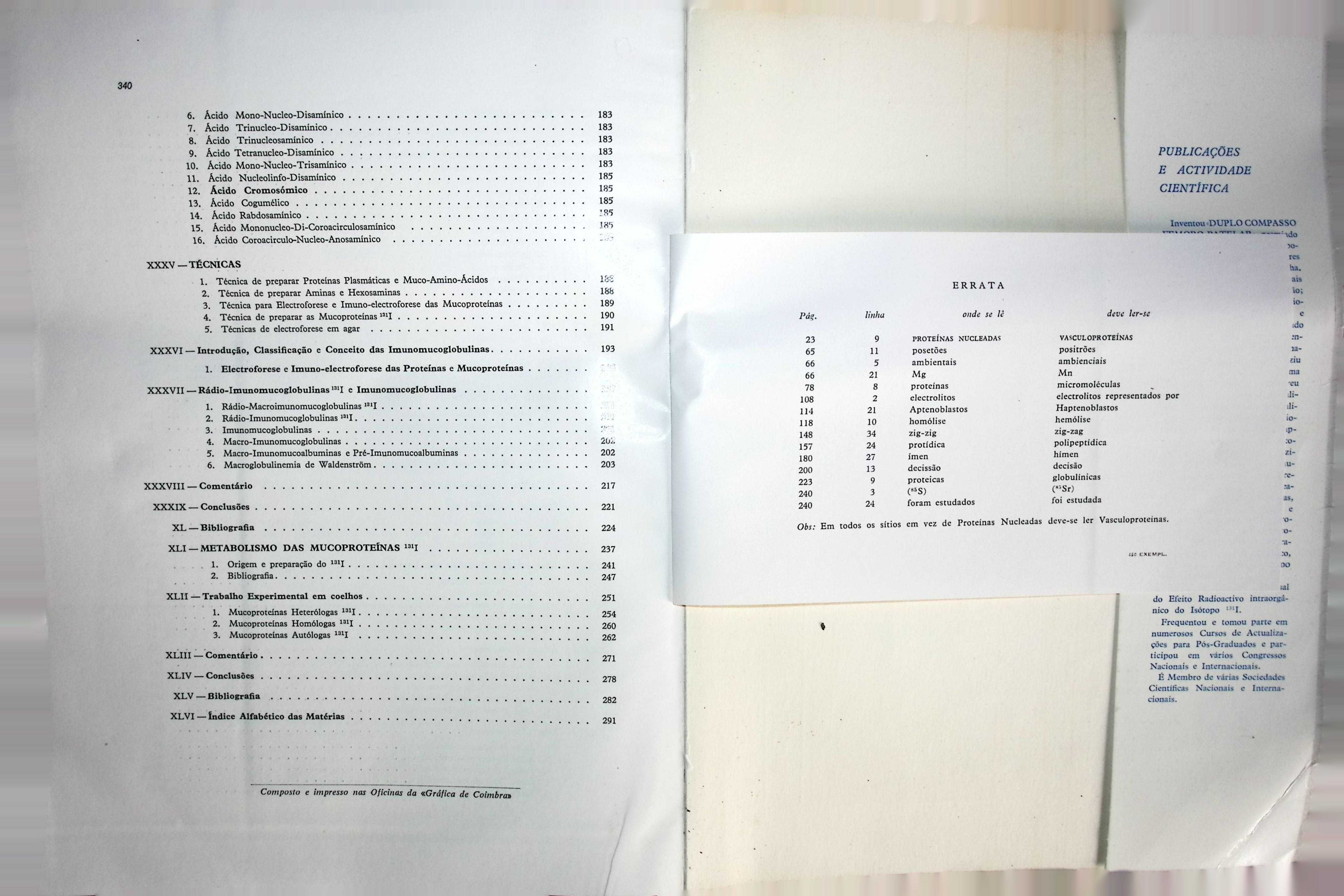 Tratado de bioquímica molecular e atómica