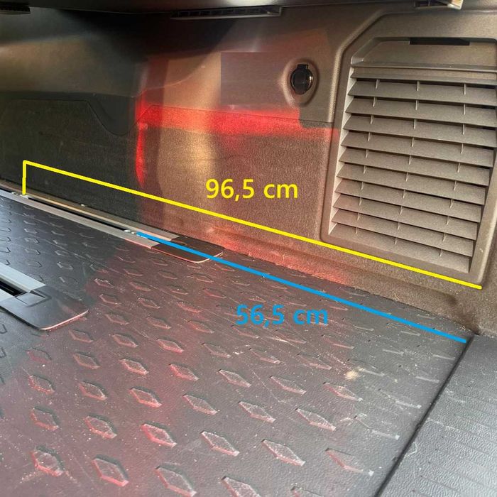 Platforma zabudowa Wysuwana szuflada VW California Beach Tour T7