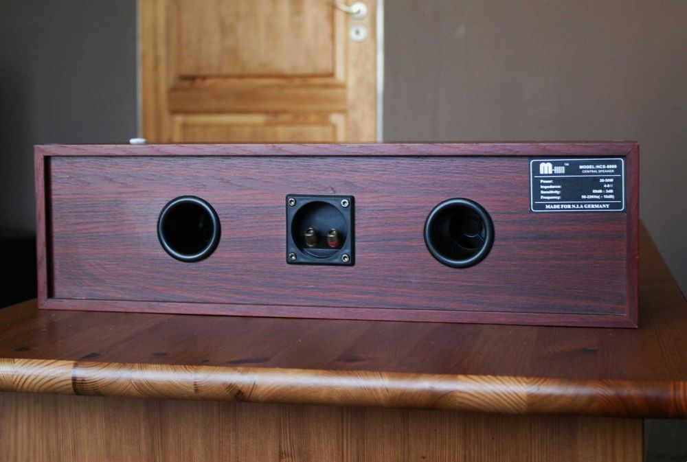 Duża kolumna centralna M Audio głośnik centralny do kino domowe