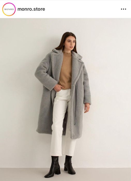 Еко-шуба Тедді | Шуба тедді оверсайз від Monro Store