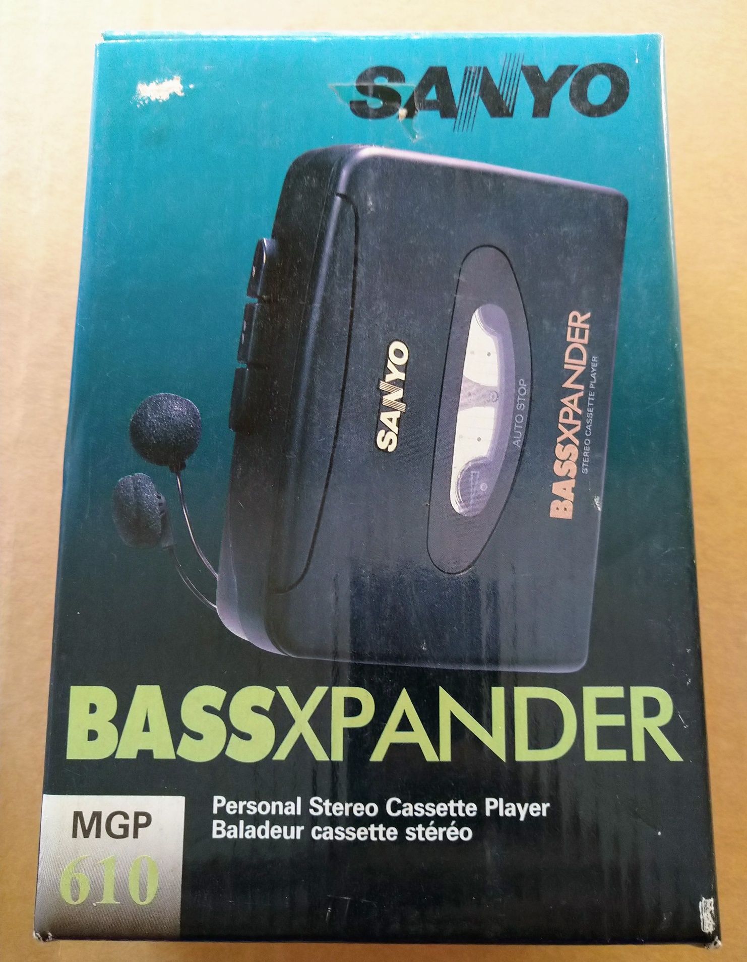 Sanyo Walkman BassXpander MGP-610