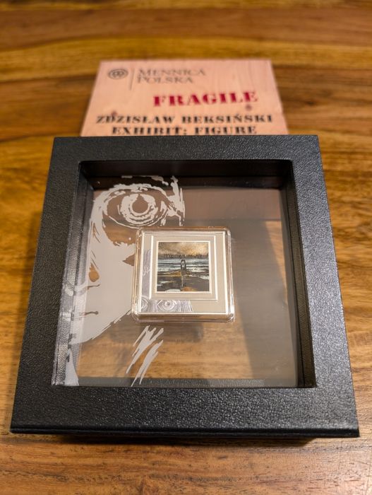 Moneta Postać. Z. Beksiński. Stan menniczy. Jedna z 700 sztuk. Okazja!