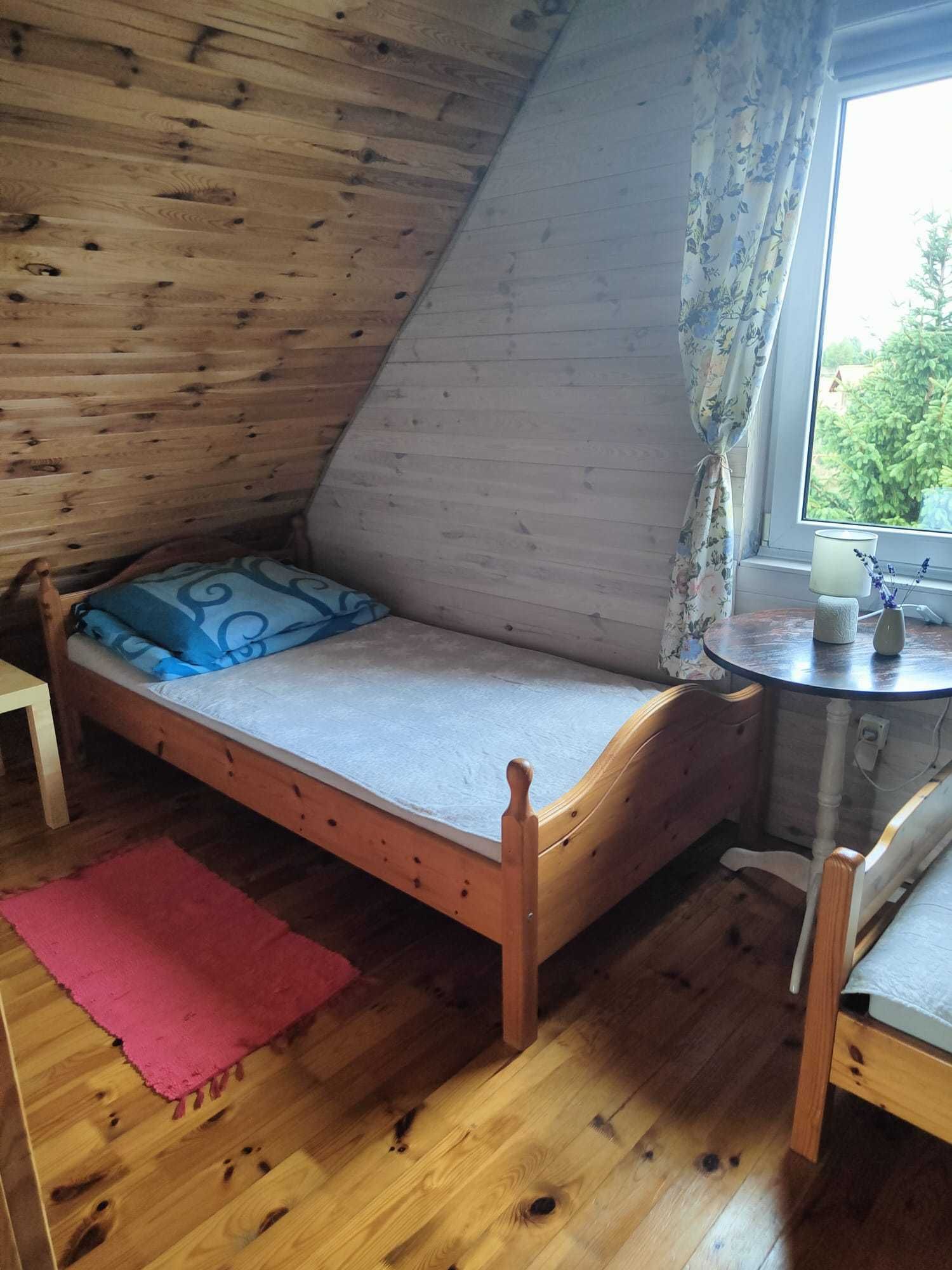 Domek prze lesie koło Łeby
