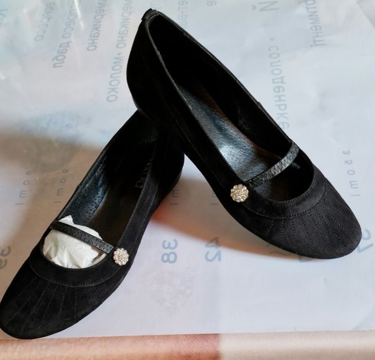 Туфли женские , натуральный замш 36-го размера