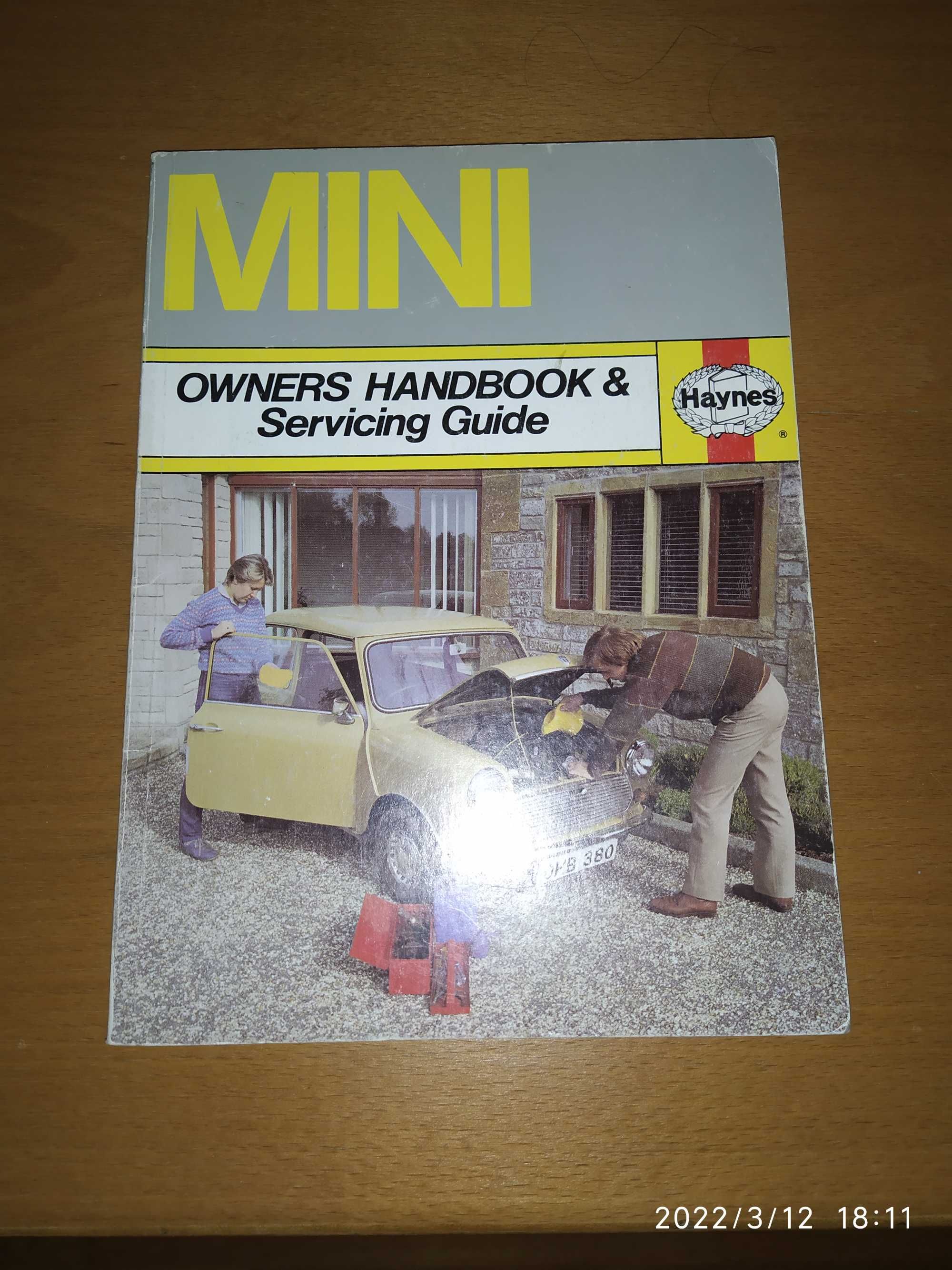 ## livro Mini owners handbook & servicing guide (haynes) ##