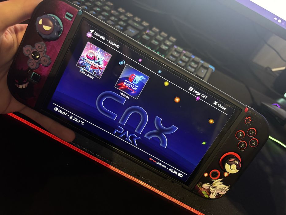 Nintendo Switch Oled Desbloqueada 256GB