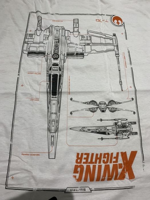 Vários modelos T-Shirt original Star Wars (Produto novo e embalado)