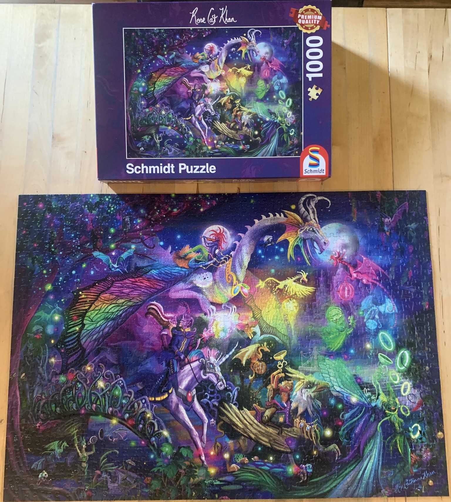 Puzzle Schmidt, Rose Cat Khan, Summer Night Circus, 1000