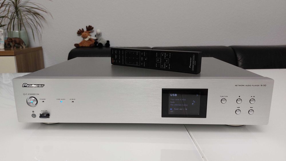 Мережевий аудіоплеєр Pioneer N 50-K (стриммер, ЦАП)