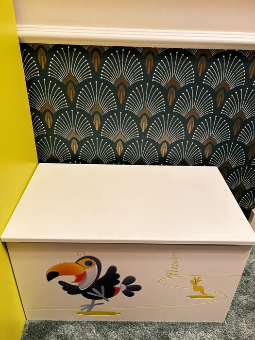 Skrzynia na zabawki Meblik kolekcja Happy Animals