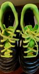 Buty halowe Nike 36 czarno-limonkowe