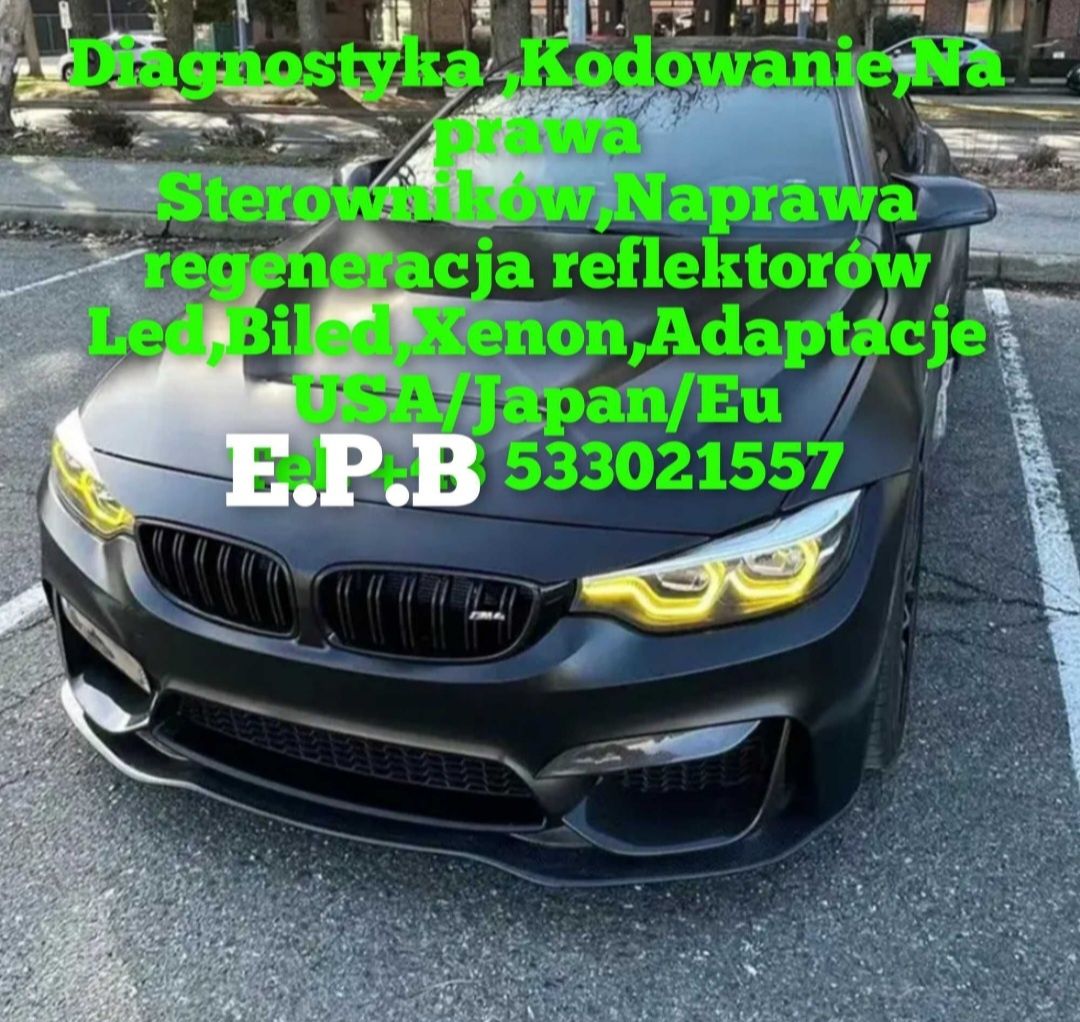 Lampa Reflektor xenon bixenon bmw E39 E46 E90 E60 E65 F10 F11 G30