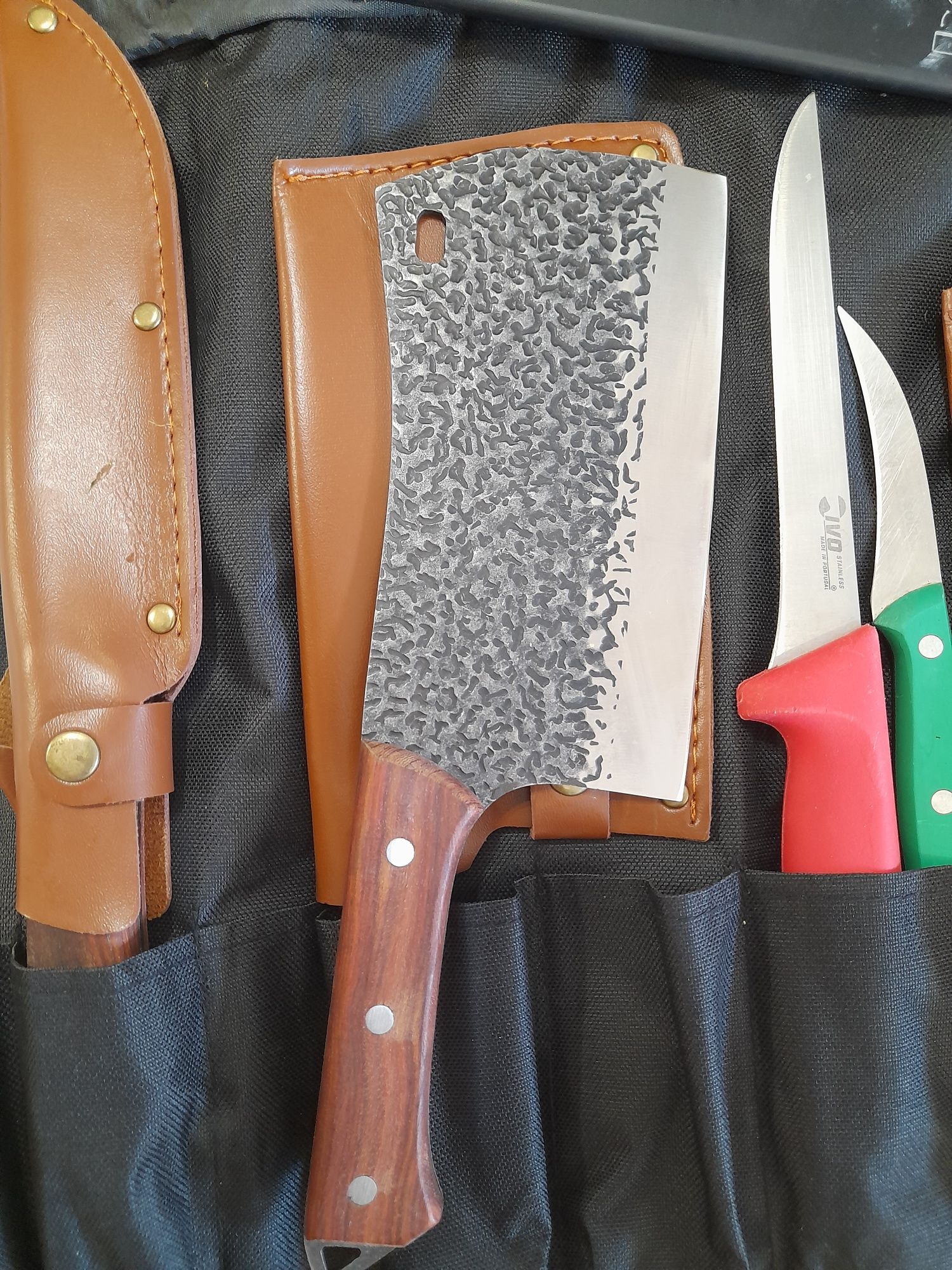 Conjunto de facas e cutelos