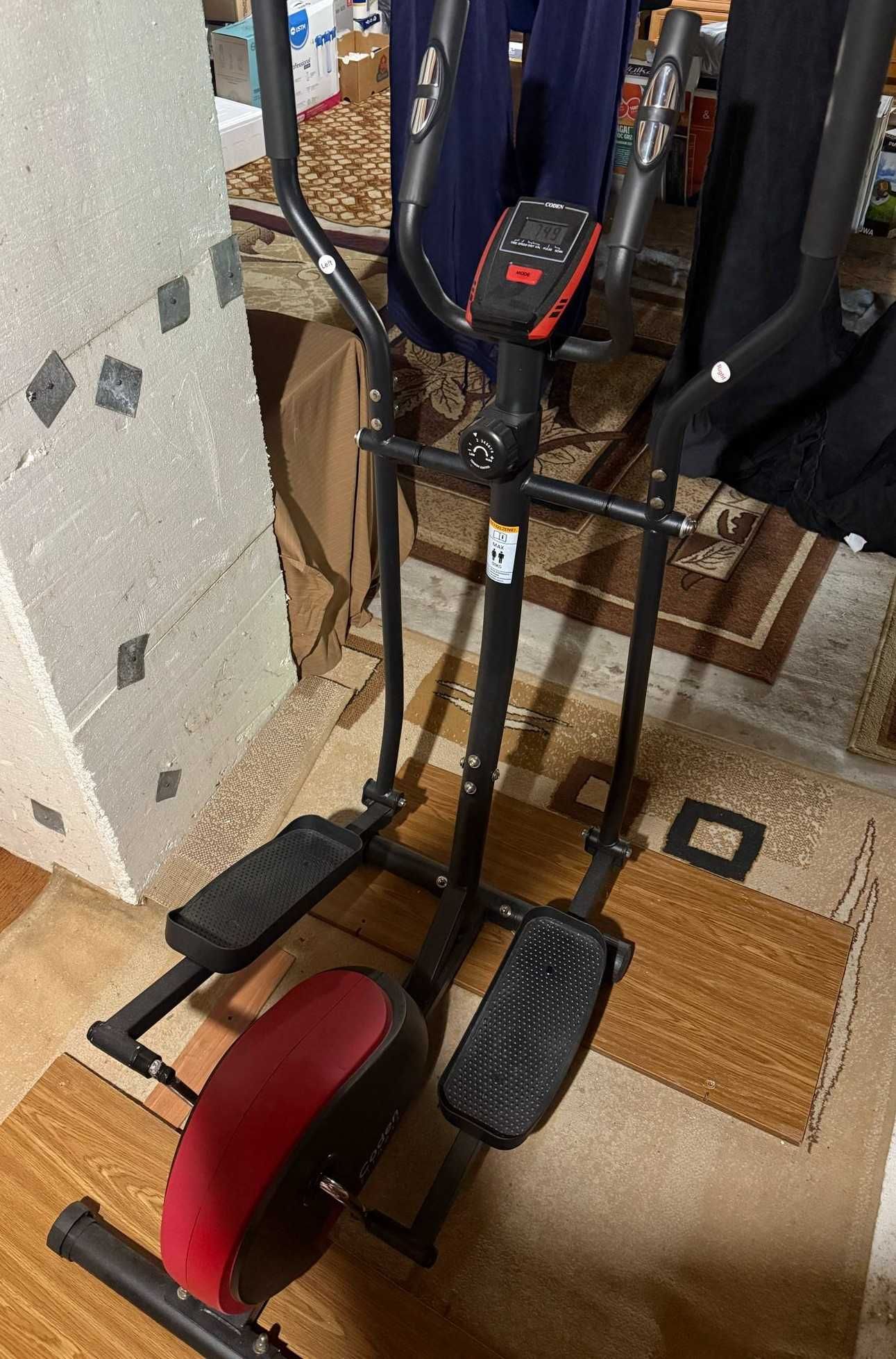 Orbitrek Fitness Coden 950 Czarno Czerwony