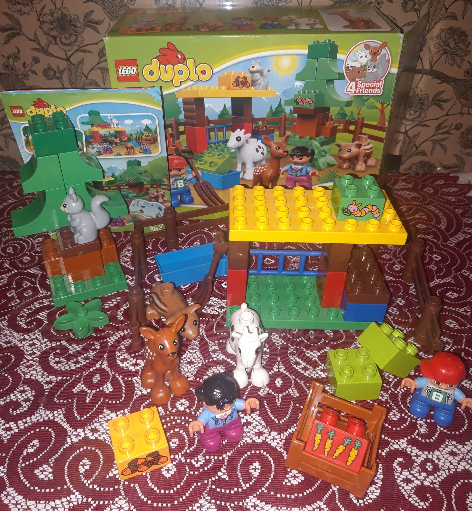 Zestaw LEGO Duplo Leśne zwierzęta 10582