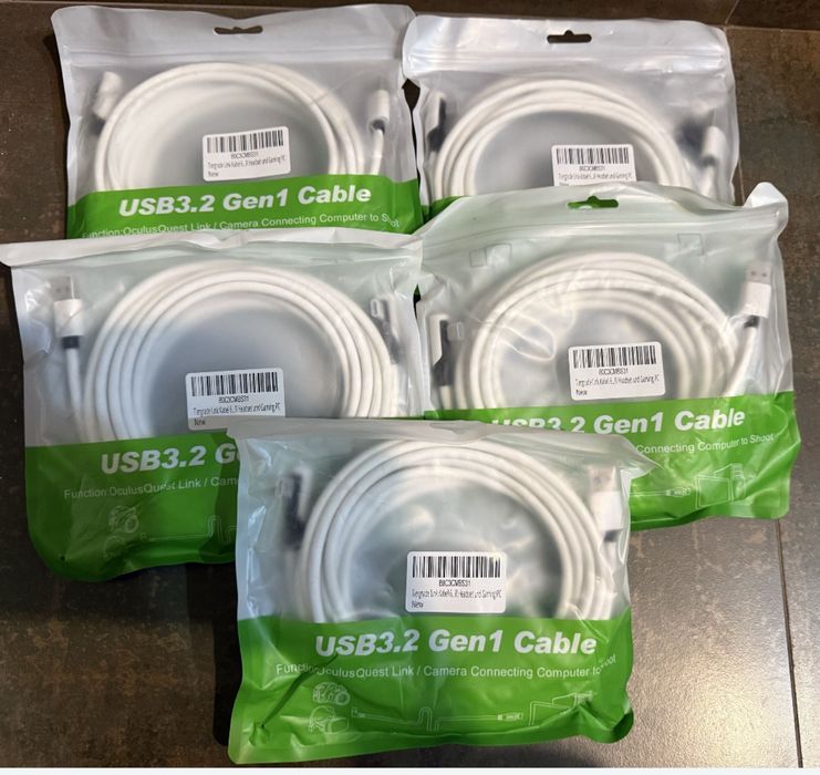 Кабель PowerPlant USB3.2 Gen1 Oculus 5м