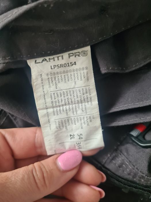 Spodnie robocze męskie