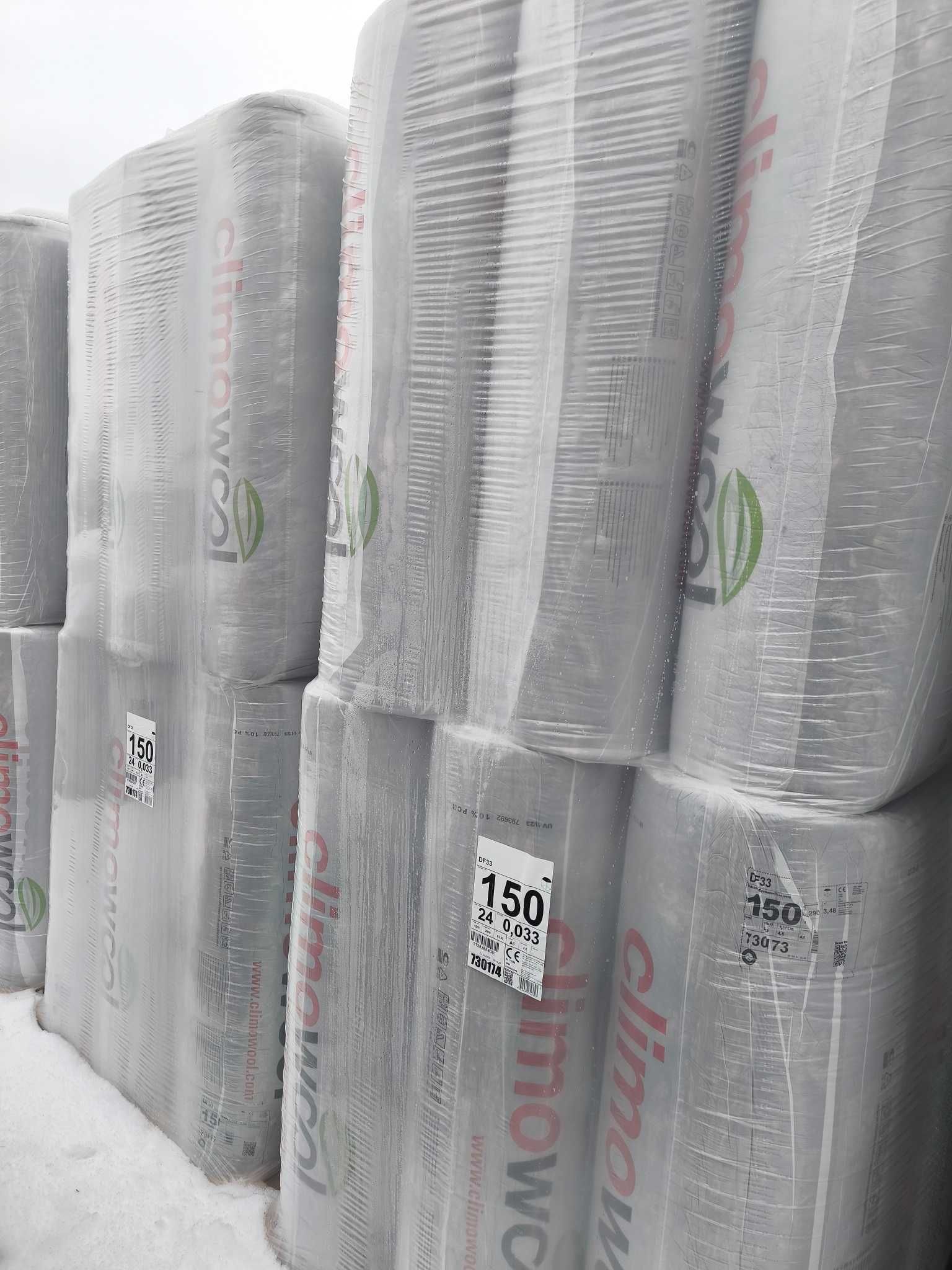 Wełna szklana 033 15cm Climowool, Knauf Transport