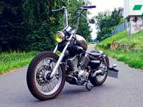 Yamaha Virago 535 Custom Rat Bike Bobber Chopper