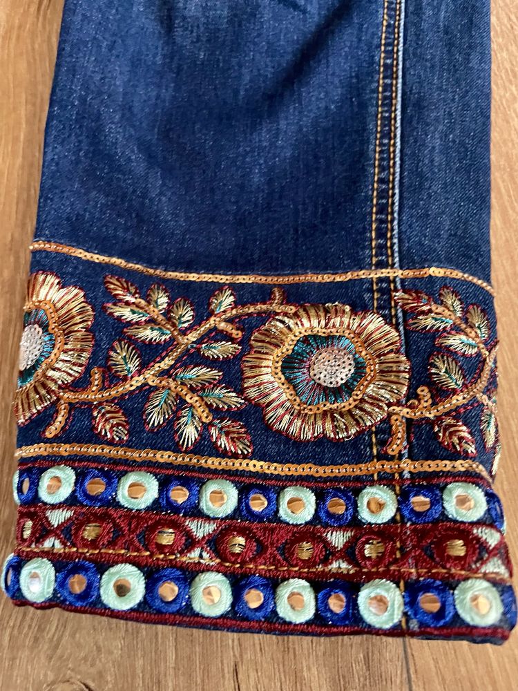 Jesnsy Desigual piekne hafty
