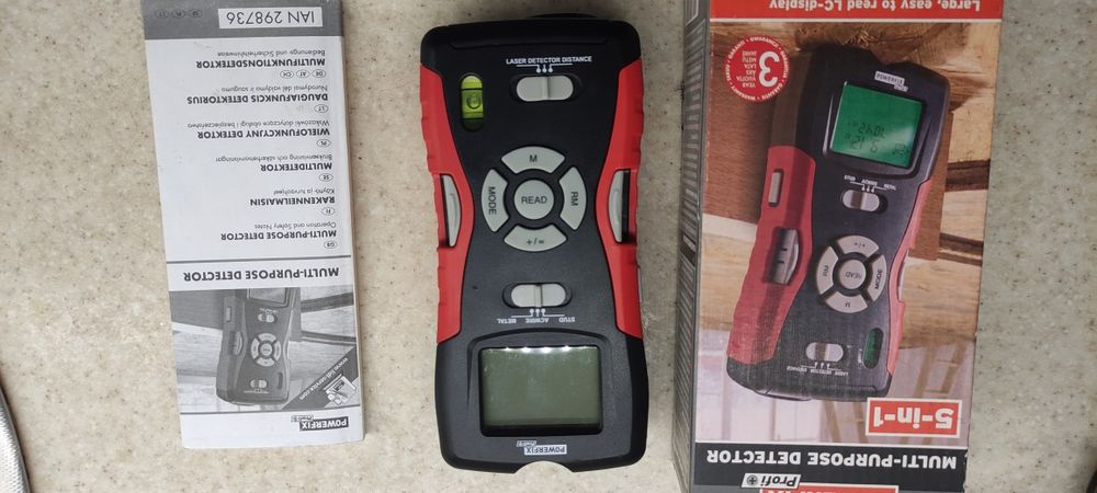 Мультіфункциональний детектор 5в1